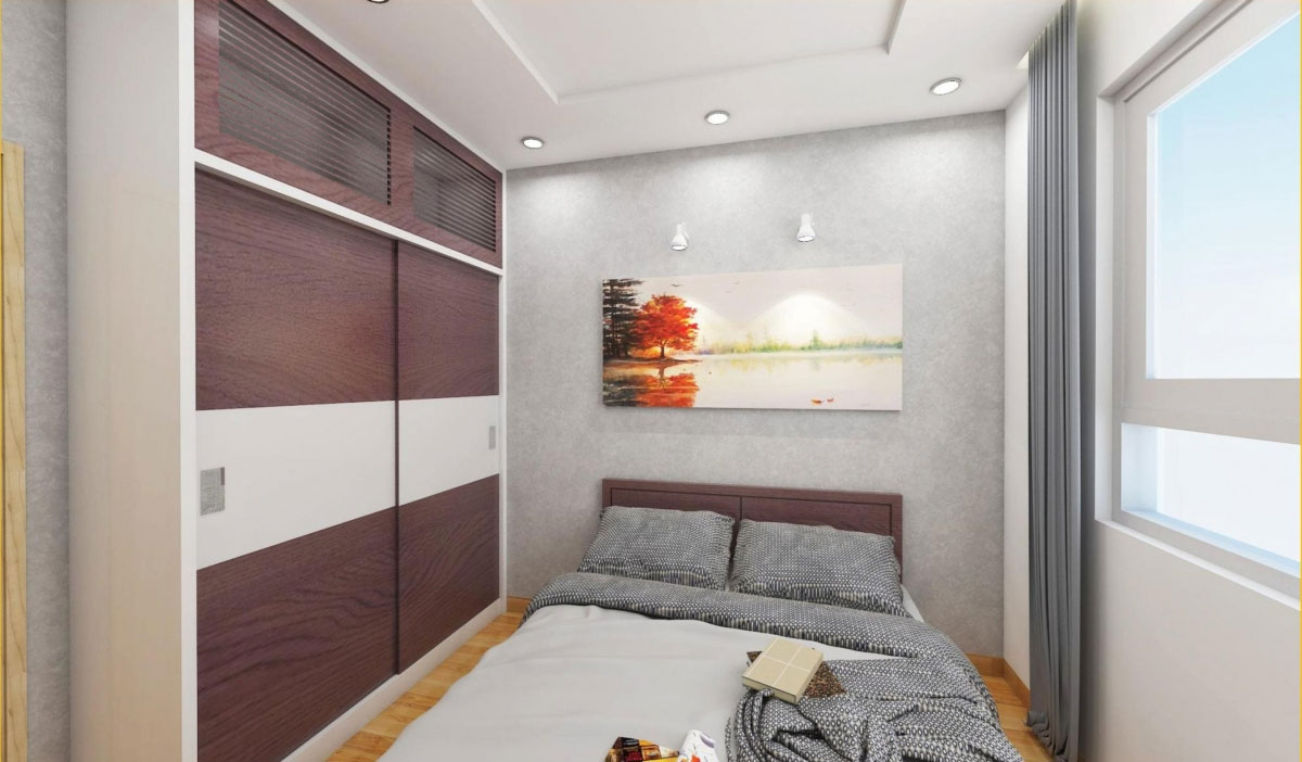 Thiết kế phòng ngủ căn hộ Song Ngọc